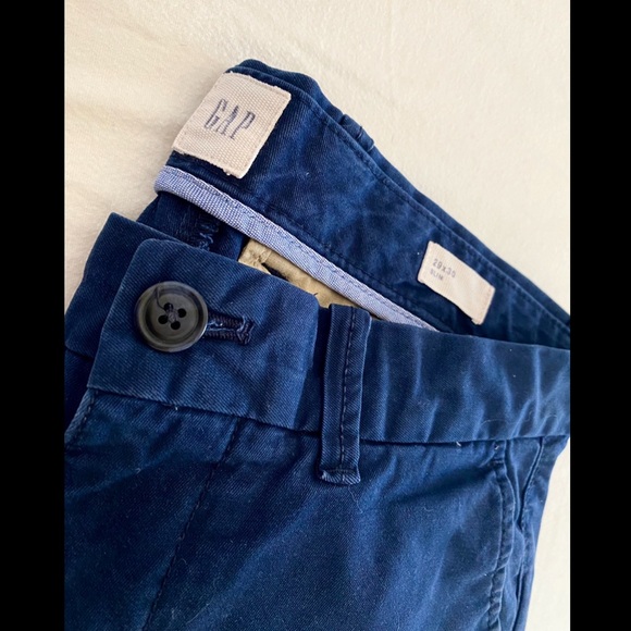 (SOLD)Gap Men’s Blue Pants Size 29×30 Slim - Picture 3 of 4